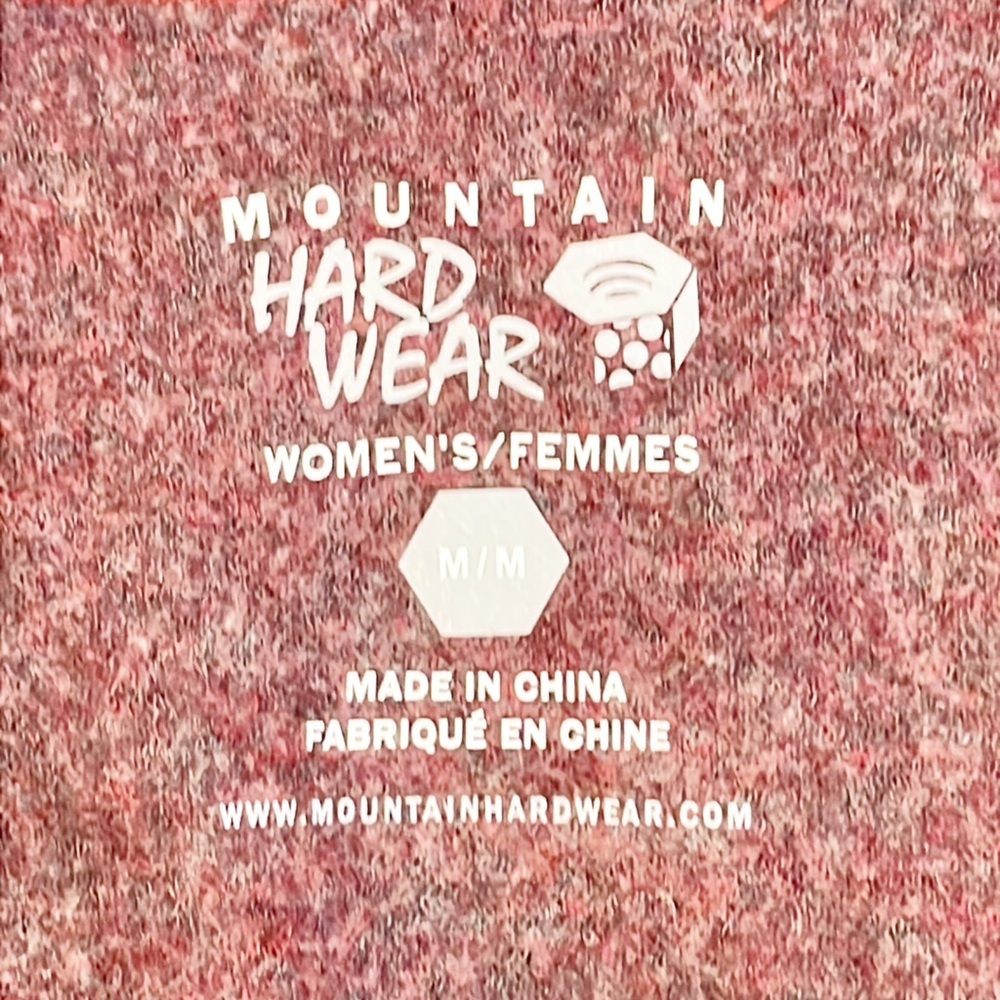 Mountain Hardwear Burgundy Wool Blend Jacket (M) - Picture 9 of 11